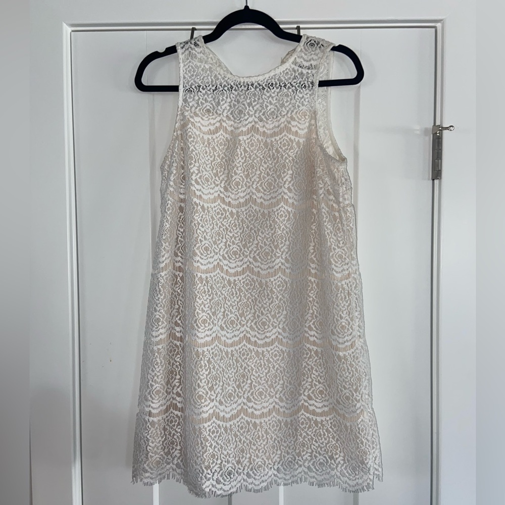 White/Cream Lace Dress